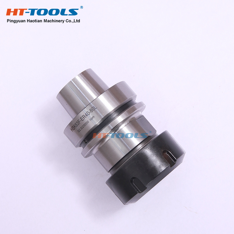 Lathe Machine Tools Spindle HSK63F ER40 Collet Chuck Clamp Holder Shank HSK63F ER32 Tool Holders