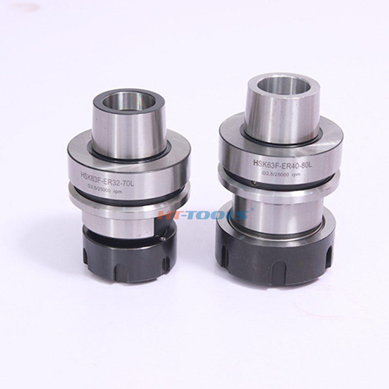 Lathe Machine Tools Spindle HSK63F ER40 Collet Chuck Clamp Holder Shank HSK63F ER32 Tool Holders