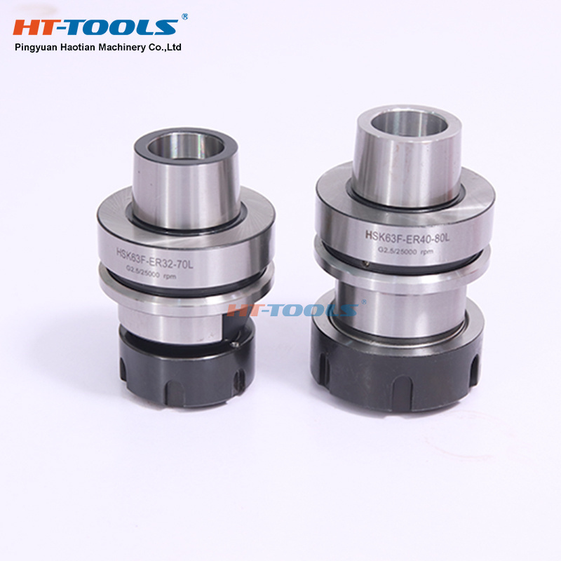 Lathe Machine Tools Spindle HSK63F ER40 Collet Chuck Clamp Holder Shank HSK63F ER32 Tool Holders