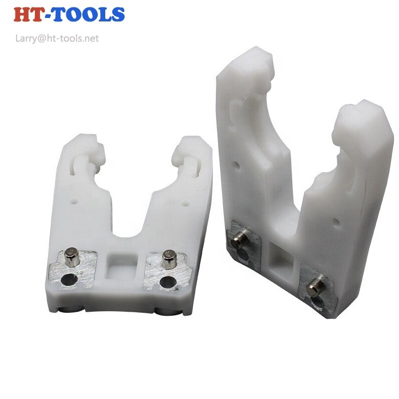 ISO20 ISO30   Plastic Tool Holder Forks CNC Tool Grippers for BT40 Tool  holder