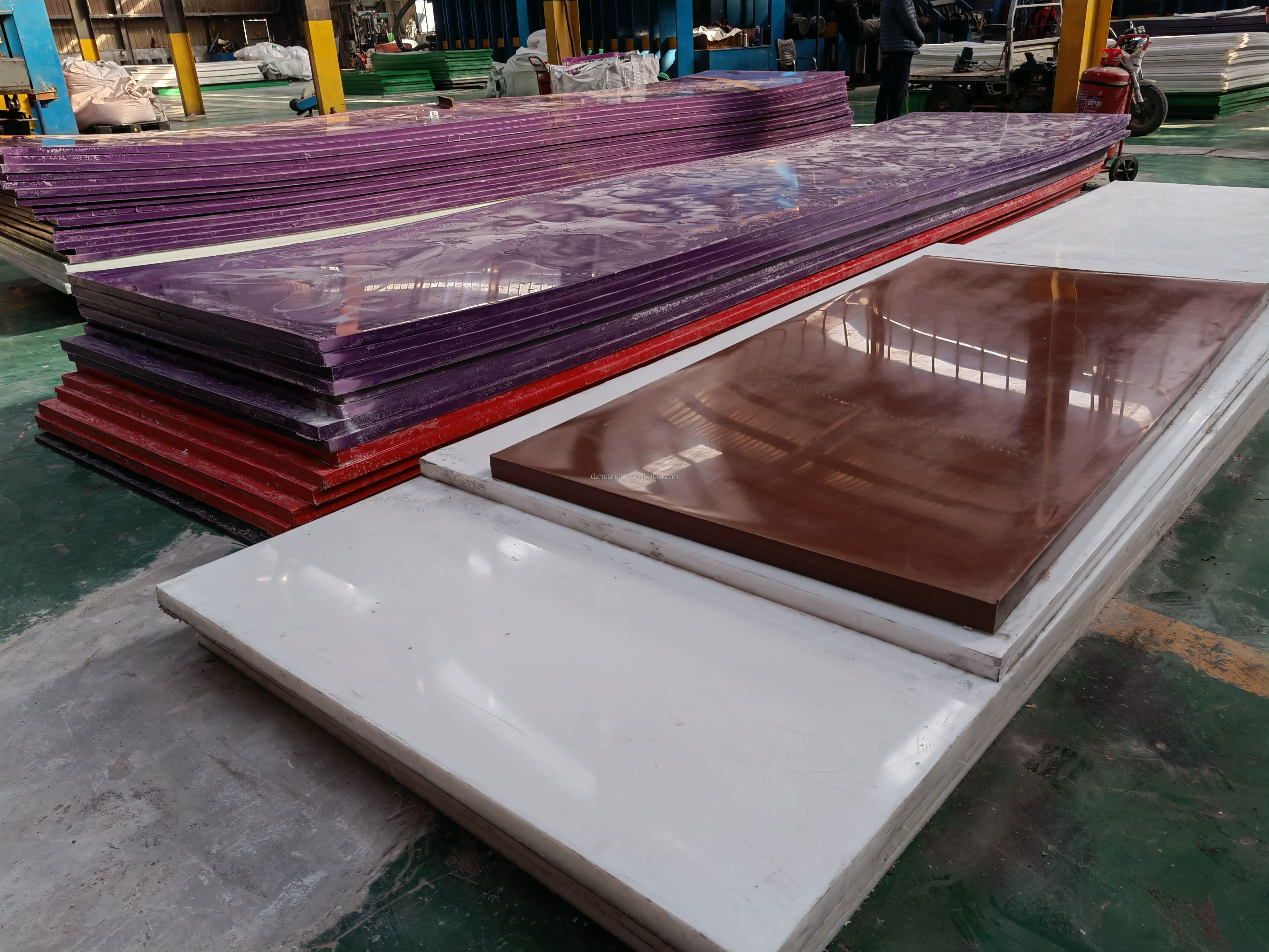 Corrosion resistance antistatic resistance UHMWPE Ultra high molecular weight polyethylene sheets for factory