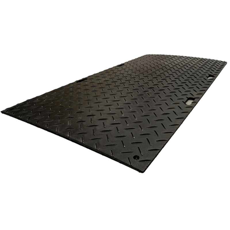 Factory direct sale 1220x2440mm HDPE high density PE plastic ground protection road mat for swamp