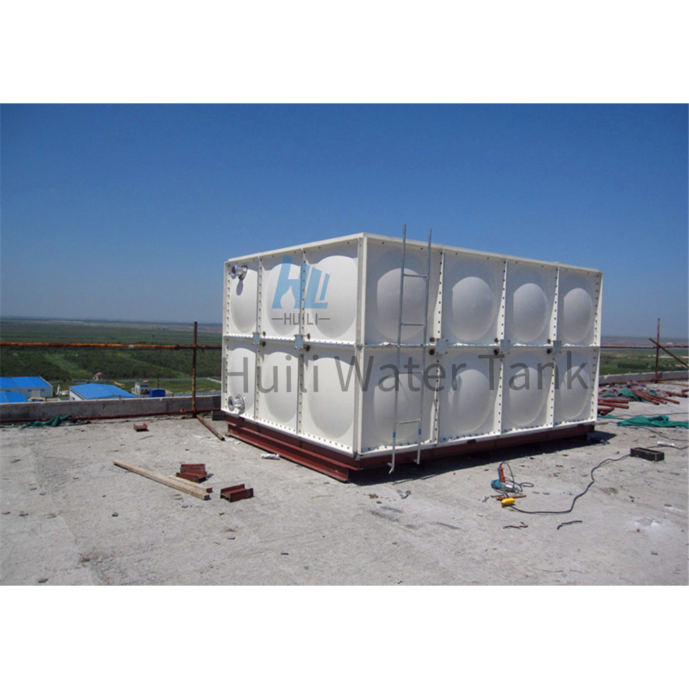 WRAS Approved GRP Panel Water Tank Fiberglass Serbatoio Acqua 15000 Litri 5000 Liter 15000 Gallon Water Tank SMC