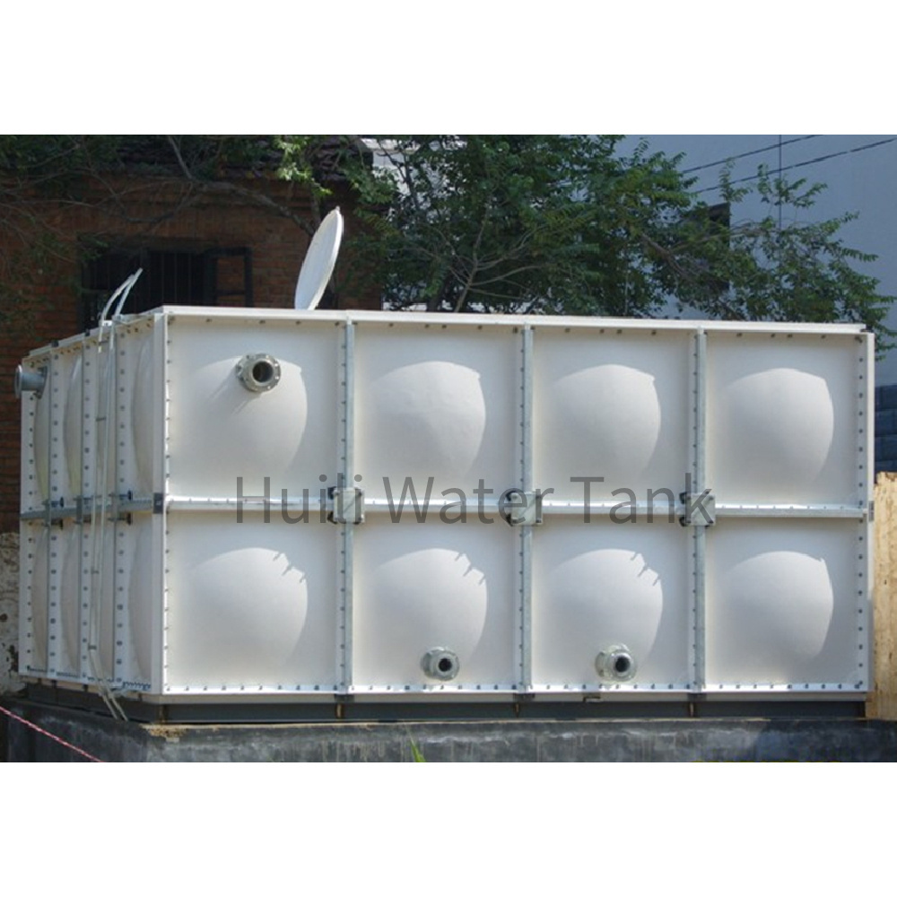 FRP GRP Modular Assembled 1000 ltr Square Shape Water Tank PVC Plastic Rain Water Tanks in the Philippines