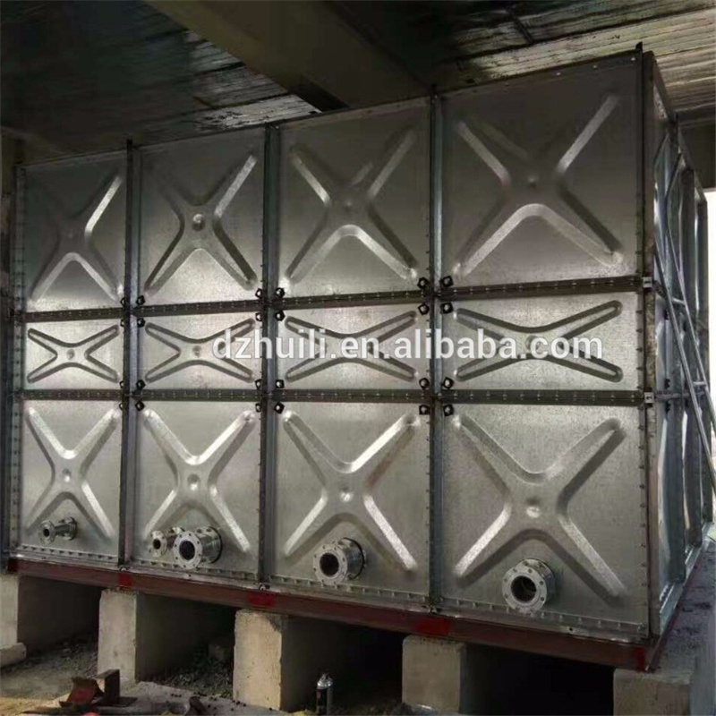 Cheap Price Hot Dipped Galvanized Steel Irrigation Rain Water Tank 10000 Liter Large Agriculture Farm HDG Water Tank