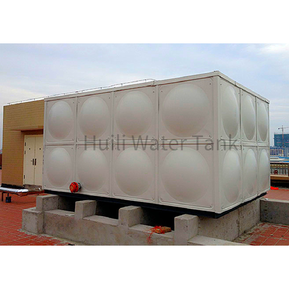 WRAS Approved GRP Panel Water Tank Fiberglass Serbatoio Acqua 15000 Litri 5000 Liter 15000 Gallon Water Tank SMC