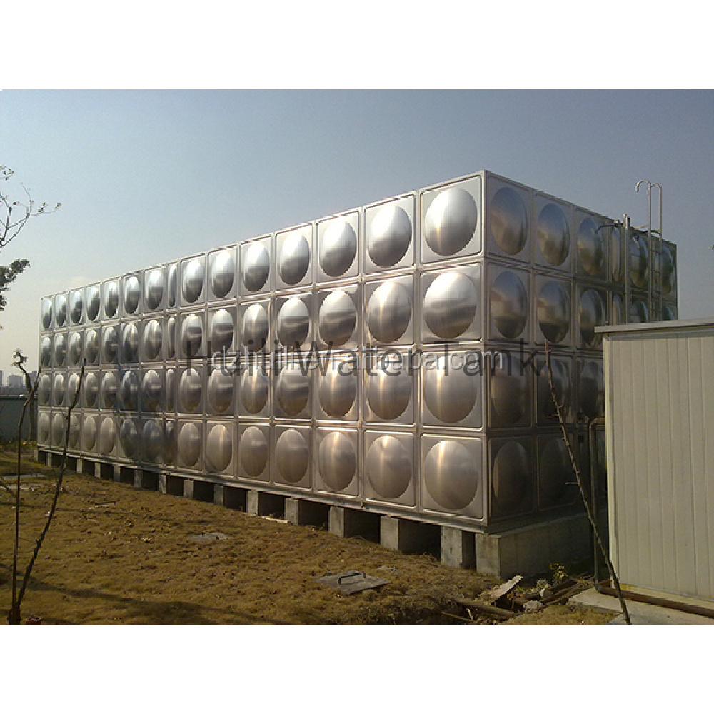 Hot Sale Stainless Steel Prefabricated 5000 Liters Water Storage Tanks Sectional Modular Drinking Water Tank