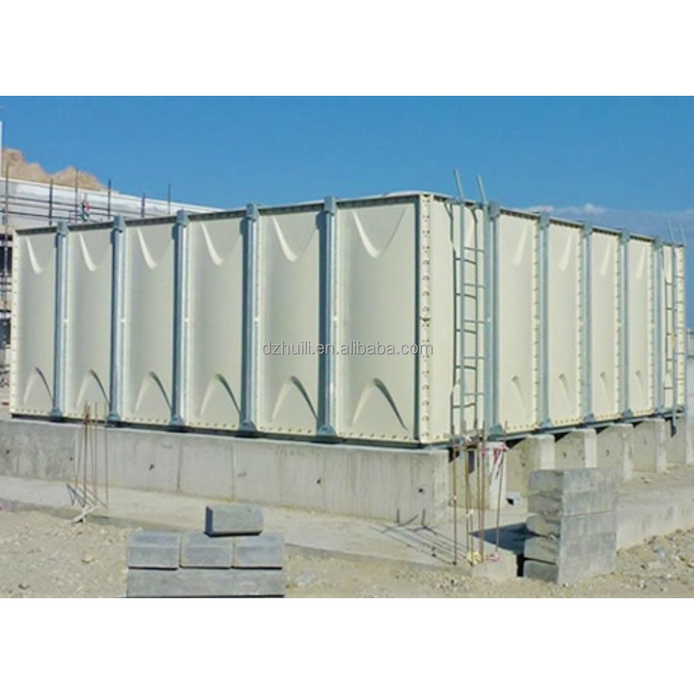 Fiberglass Water Tank Plastic Storage Water Treatment Machinery 50 Gallon 1500 Litre 500 1500 m3 Water Tank