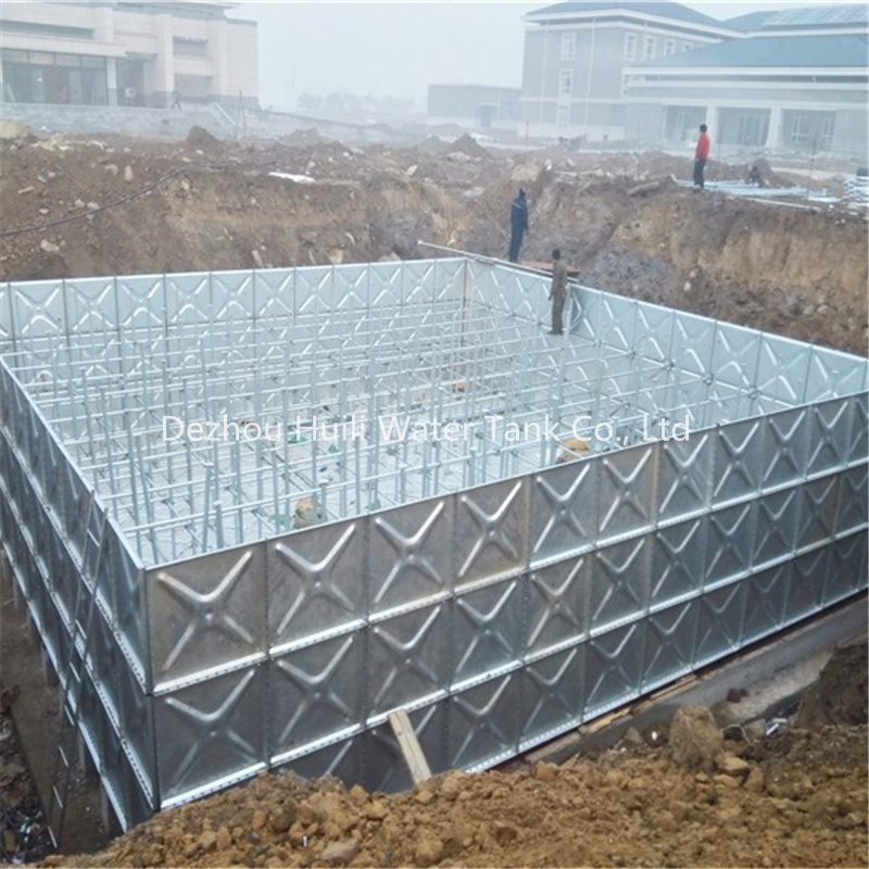 Cheap Price Hot Dipped Galvanized Steel Irrigation Rain Water Tank 10000 Liter Large Agriculture Farm HDG Water Tank