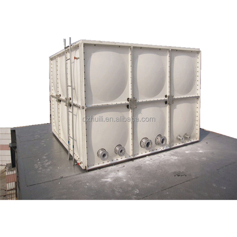 FRP GRP Modular Assembled 1000 ltr Square Shape Water Tank PVC Plastic Rain Water Tanks in the Philippines