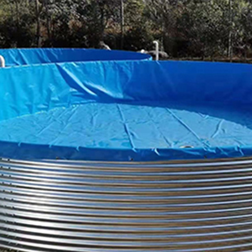 Galvanized Steel Corrugated Steel Tank for Irrigation Fire Fighting Fish Farm Custom Modular Cylinder Steel Water Tank Price