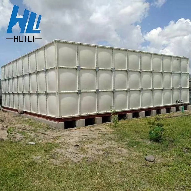 Manufacturer Direct Selling FRP GRP Rain Water Storage Tank Cheap Price GRP sectional water tank