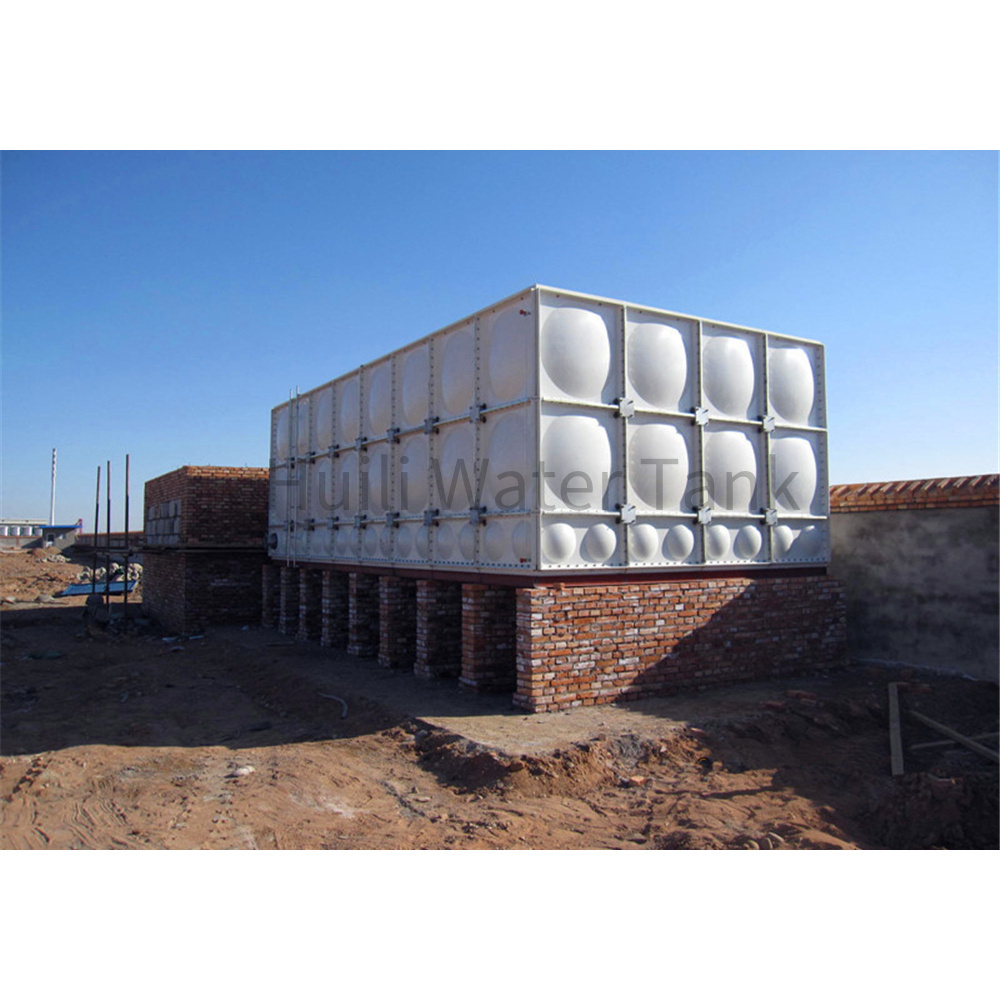 FRP GRP Modular Assembled 1000 ltr Square Shape Water Tank PVC Plastic Rain Water Tanks in the Philippines