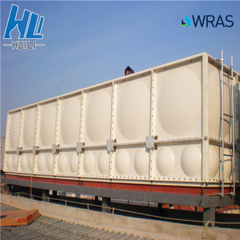 SMC GRP Water Storage Tank Fiberglass Rectangular Insulated Assembled Water Reservoir FRP Tank Panel Tank Price