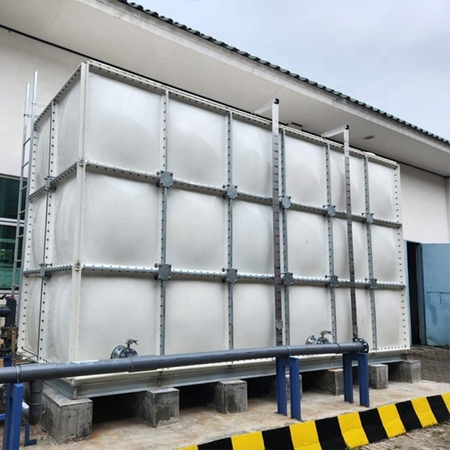 Manufacturer Direct Selling FRP GRP Rain Water Storage Tank Cheap Price GRP sectional water tank