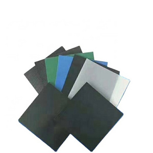 1.5mm 2mm Thick Black, Blue HDPE Plastic Geomembrane for Fish Farming Dam Water Tank Pond Liner