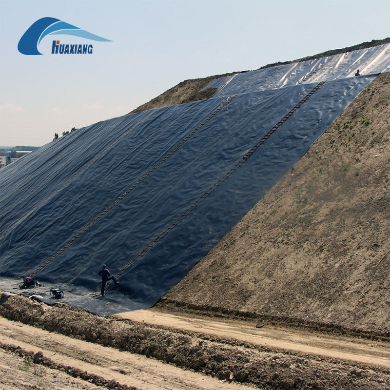 2 mm 1.5mm Geomembrane HDPE PVC Membranes Price 500mil for Landfills