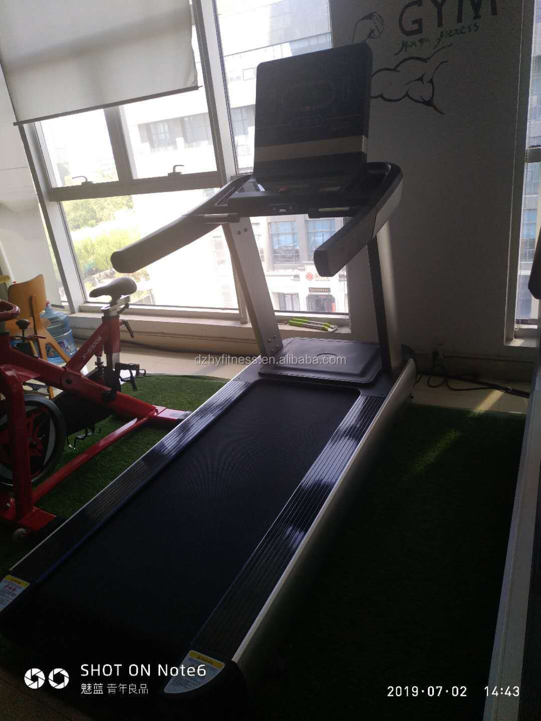 Professional easy assembly motion fitness treadmill/sport track treadmill/time sports treadmill