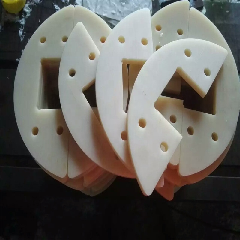 CNC machining solid plastic block colorful MC cast Nylon sheet polyamide 6 block