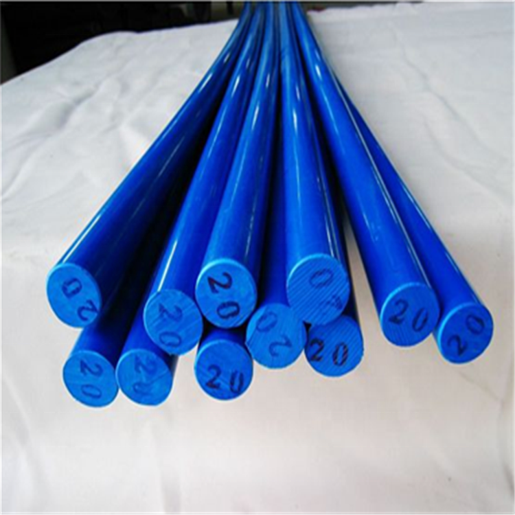 customized Engineering plastic MC Cast Nylon threaded Rod  White PA6 Rods