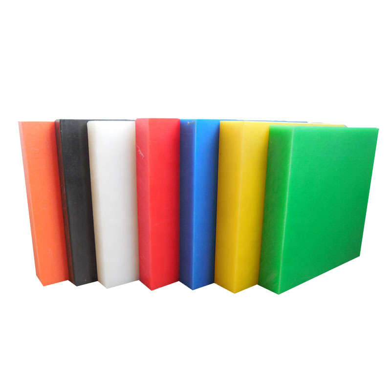 CNC machining solid plastic block colorful MC cast Nylon sheet polyamide 6 block