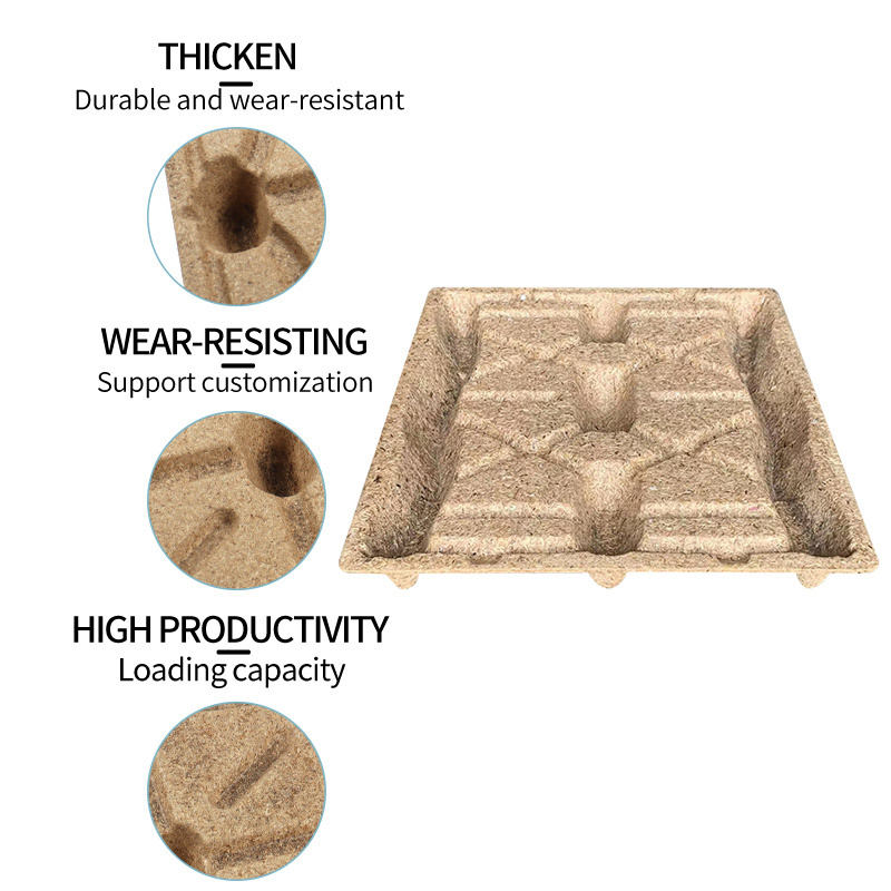 ZNPP010 Customized by the manufacturer compressed wood pallet