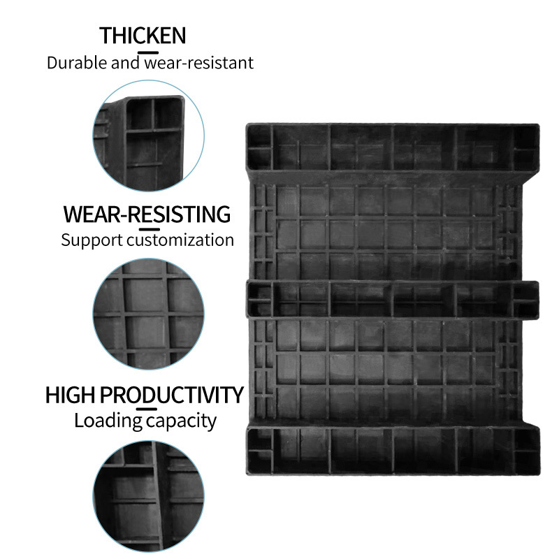 ZNPP015 heavy duty plastic pallet for the food industry and pharmacy industry