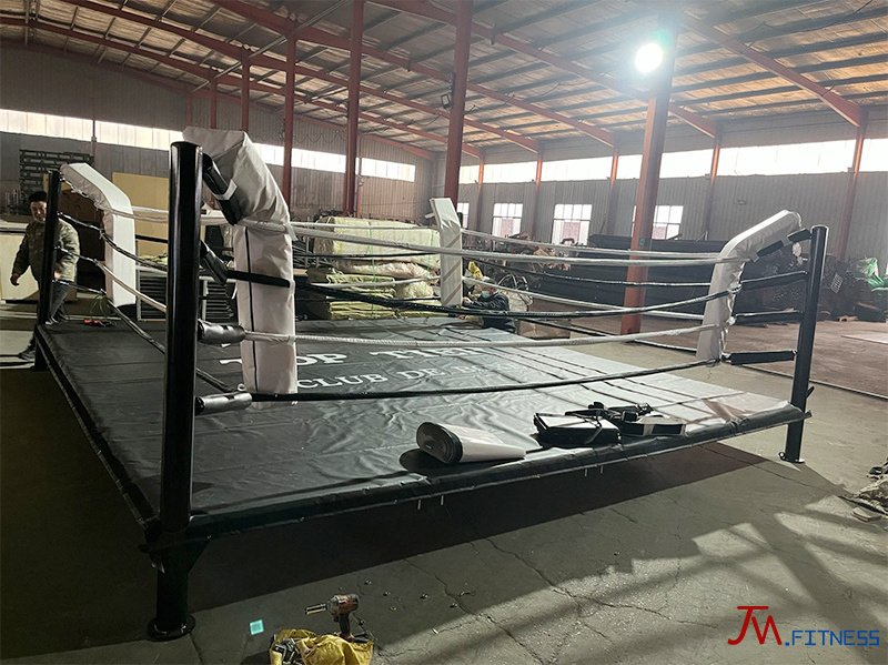 Factory training competition championship sale floor wrestling ring kickboxing mma ring platform boxing ring