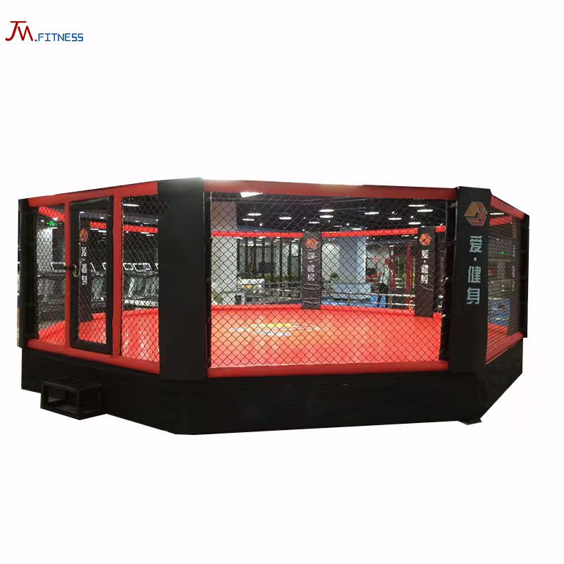 Professional fighting sports exercise training square competition boxing ring mma cage octagon