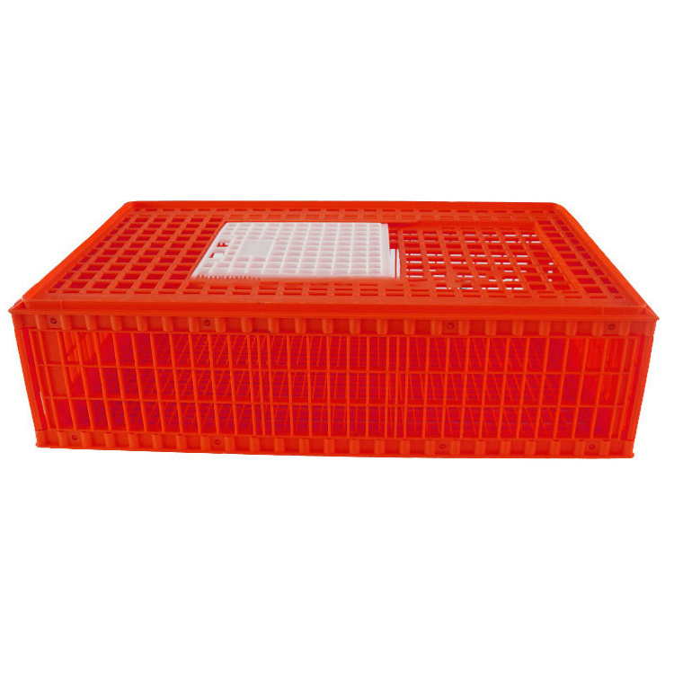 cage transportation cage plastic poultry turnover box basket into chicken duck goose pigeon cage