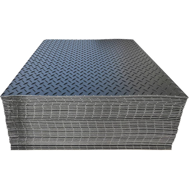 Heavy Duty 4x8 Plastic Uhmwpe Hdpe Temporary Road Mats Swamp Ground Floor Mat