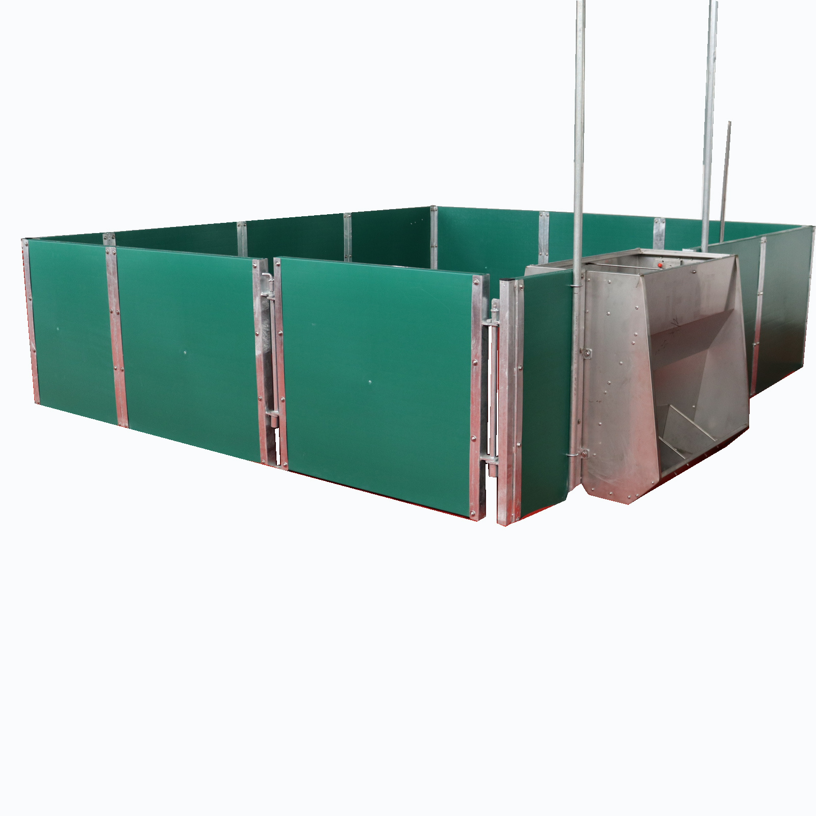 2023 juxin Finishing Crates Fatten Pen Pig Breeding Farms animal cages fattening crate for pig farming equipment