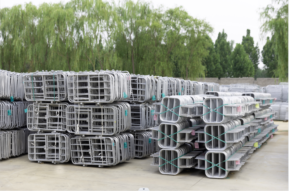 factory direct sail pig farm equipment pig fattening pen finishing crates galvanized steel stall animal cage pig cage