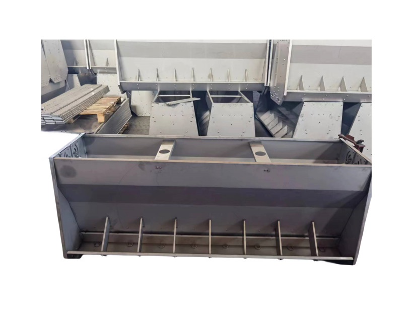 Customized Size Automatic Square Pig Trough Water Bowls Stainless Steel Feeding Trough for Pigs