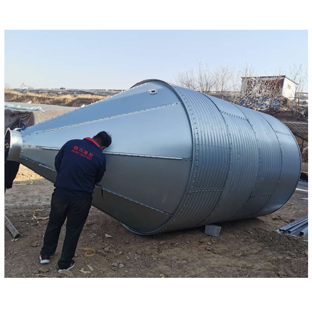 Poultry Feed Silo Used for Poultry Farm, Small Grain Silo for Sale Storage Farm Chicken Feed Silos