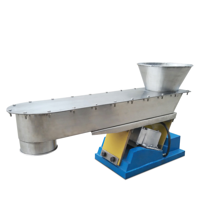 Beans vibratory feeder machine/stainless steel magnetic food potato chip vibro shaker feeder conveyor