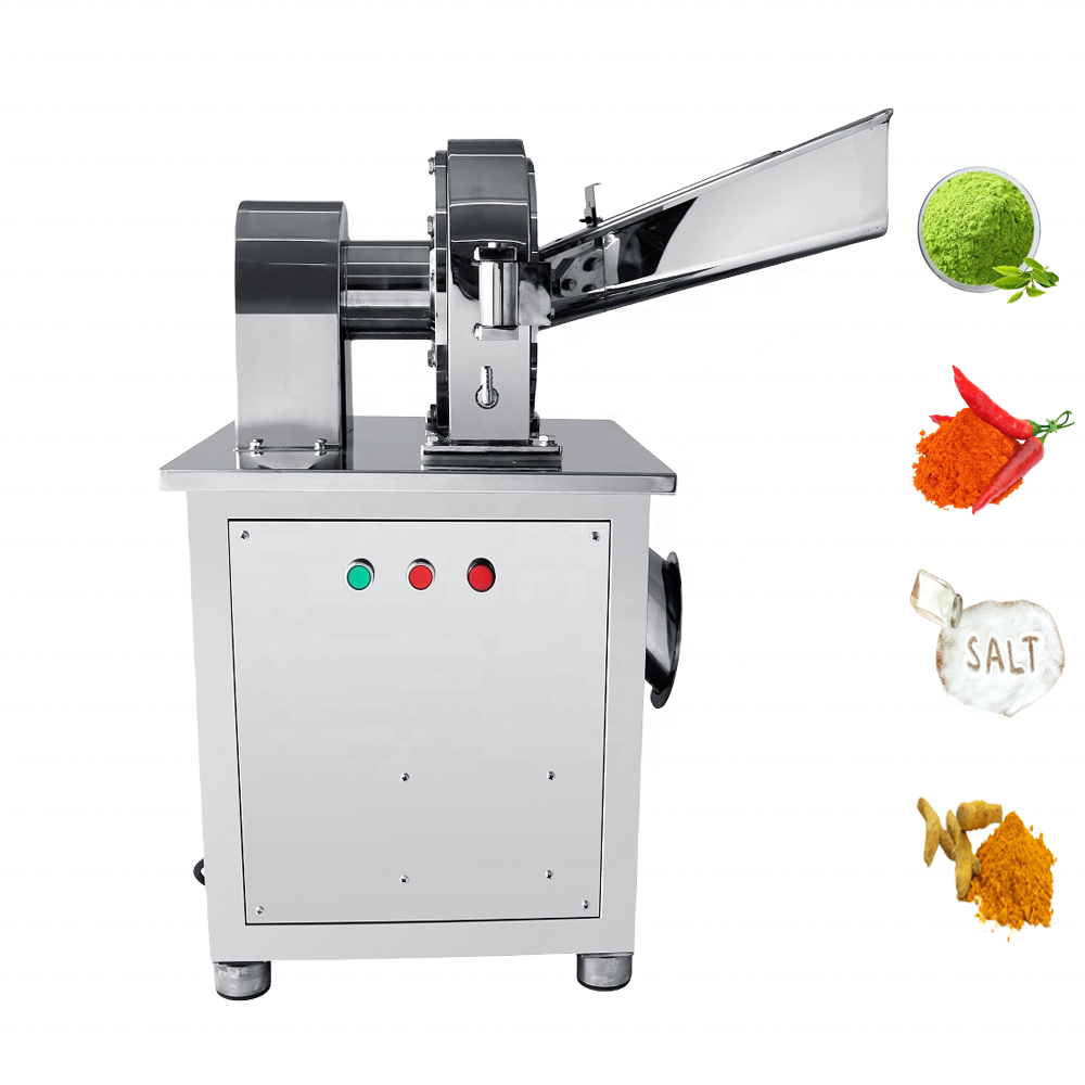 DZJX Best Price green tea leaf grinding machine sugar grinder large food grade stainless steel grinding machine