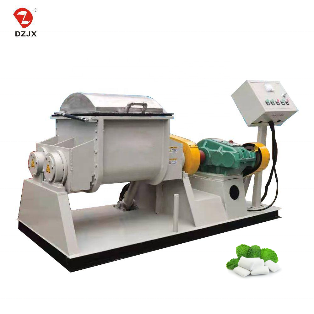 DZJX Sigma Mixer For Hdpe Cellulose Sigma Mixer With Extruder Chewing Gum Z-Blade Mixer Food Glue Base Hot Melt Adhesive