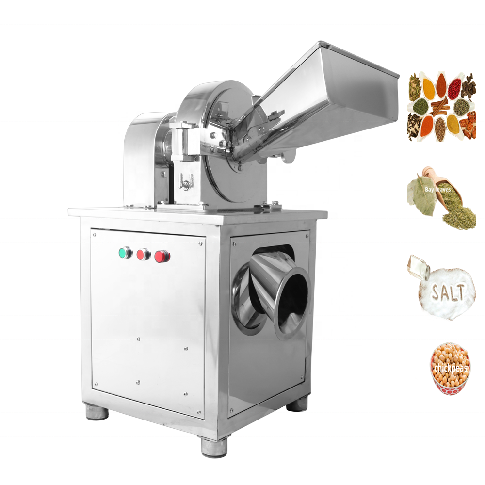 DZJX Best Price green tea leaf grinding machine sugar grinder large food grade stainless steel grinding machine