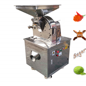 DZJX Stainless Steel Cinnamon Spice Grinding Milling Machine Ultrafine Powder Pulverizer Ginger Sugar Salt Cocoa Grinder