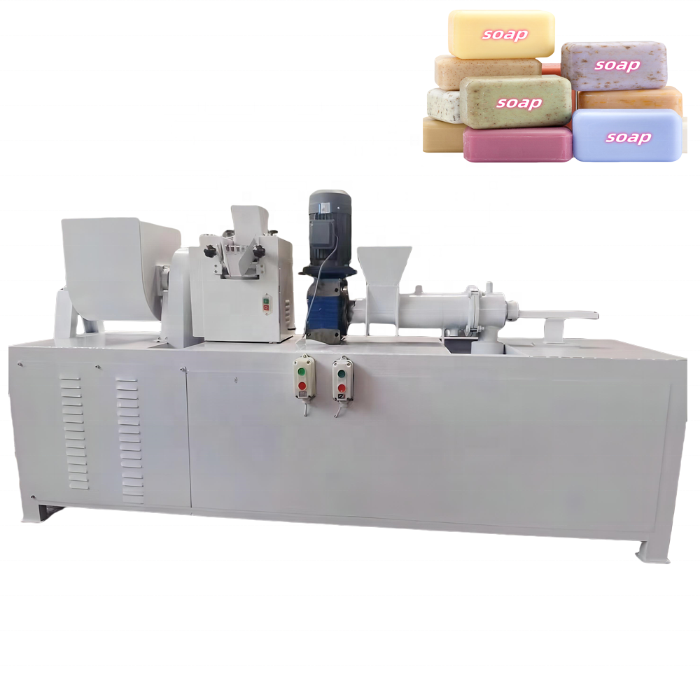 DZJX Big Bat Body Soap Making Machine Using Palm Oil Bathing Bleaching Cabakrou Bar Soap Production Line Automatic 100-150