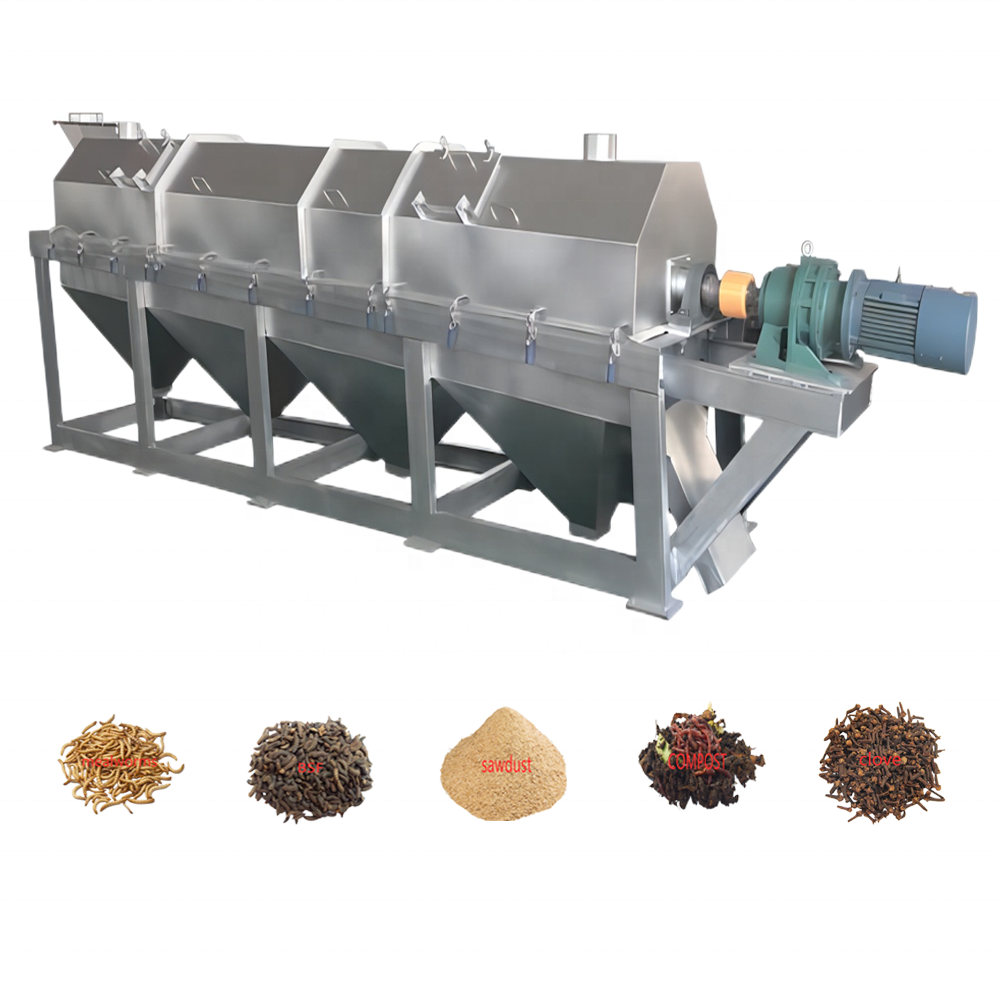 DZJX China Rotary Drum Sieve/Small Compost Trommel Screen,Trommel Sieve/ Rotary Drum Screen