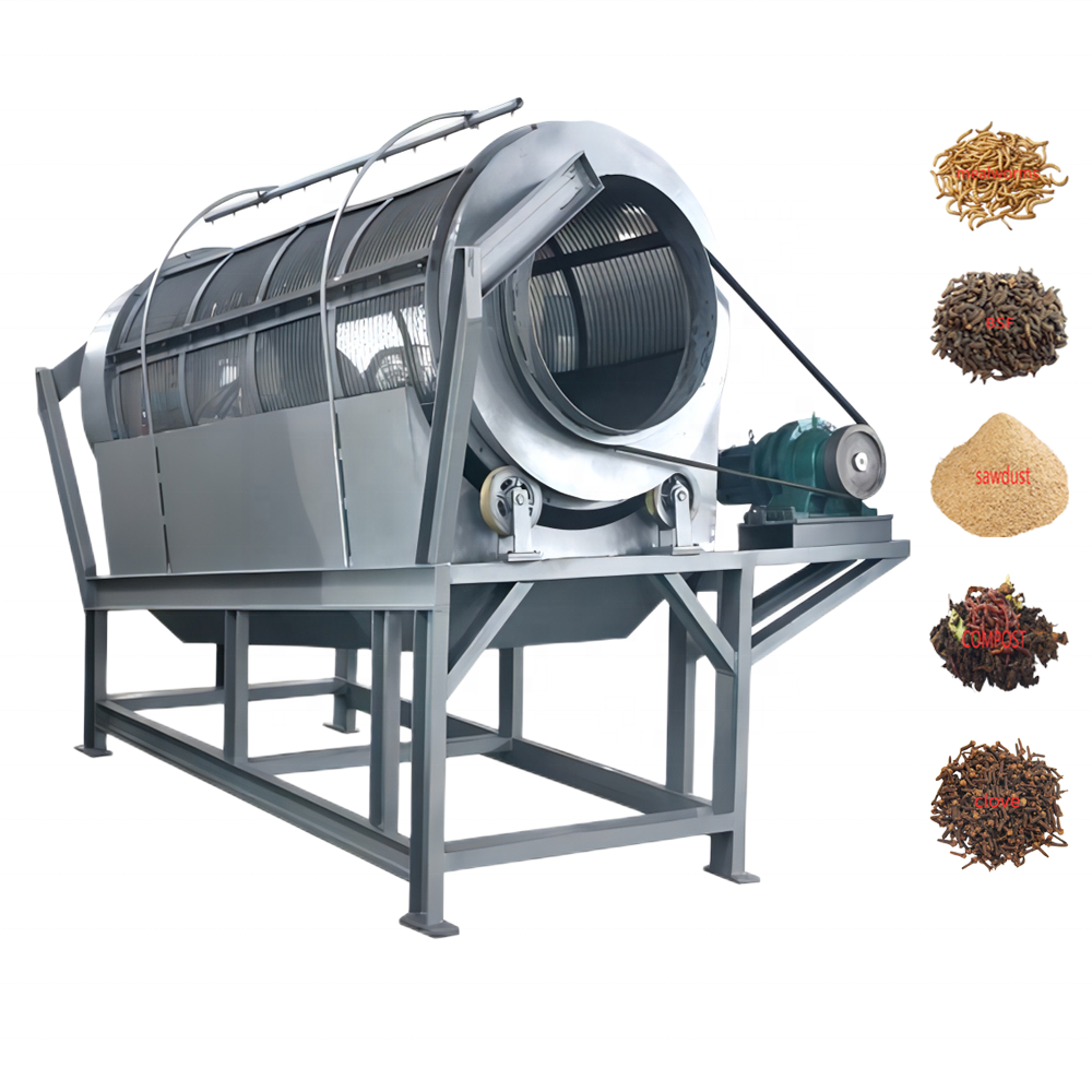 DZJX China Rotary Drum Sieve/Small Compost Trommel Screen,Trommel Sieve/ Rotary Drum Screen