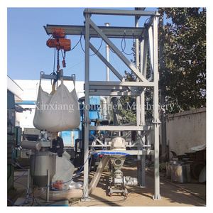 Food powder 1-4 ton bulk bag discharger bulk bag unloader machine