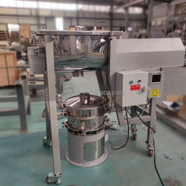 DZ industrial horizontal bag paddle mushroom substrate mixing machine ribbon blender dry powder mixer