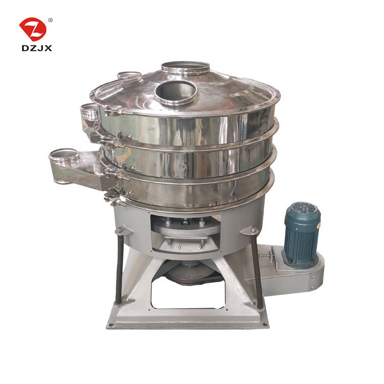 DZ big capacity high precision industrial food grade pollen wheat flour powder swing tumbler sieve screen sifter machine