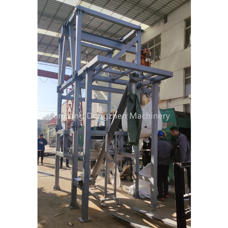 DZ tea corn food powder soya crust powder big bag unloader bulk bag unloading stations