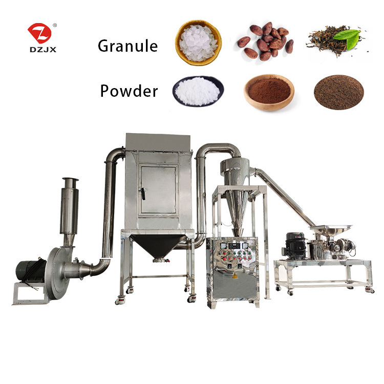 DZ Air classifier mill ACM grinding salt sugar chili cinnamon ultra fine powder grinder machine