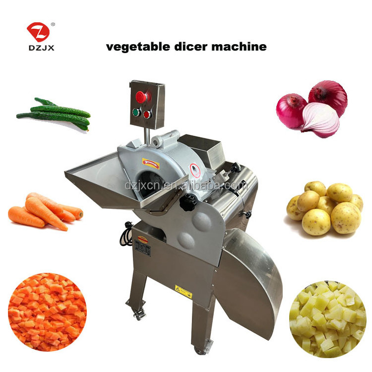 Industrial Fruit And Vegetable Cutting Machine Potato Strawberry Apple Dicer