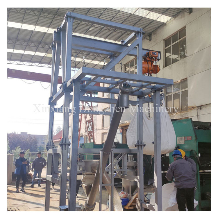 DZ tea corn food powder soya crust powder big bag unloader bulk bag unloading stations